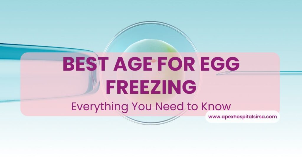 egg freezing best age