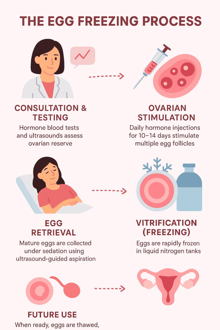 Freezing Eggs: A Guide for Women Planning Late Pregnancy