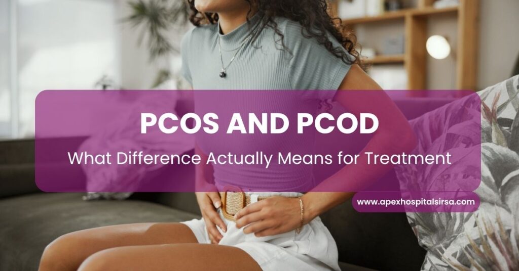 PCOS and PCOD difference