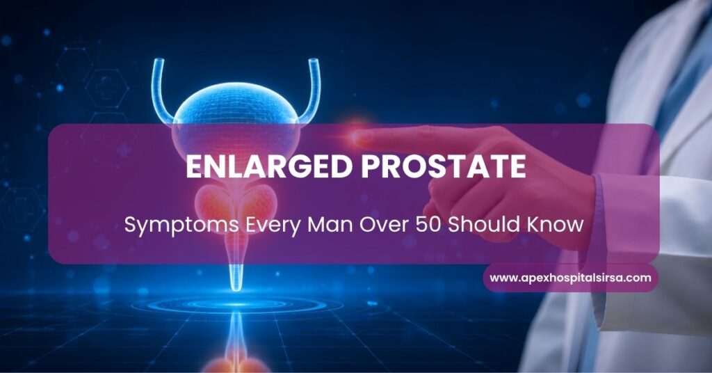 enlarged prostate symptoms